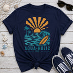 Sunset Aqua-Holic T-Shirt