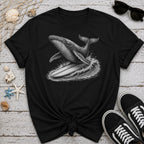 Blue Whale Surfer T-Shirt