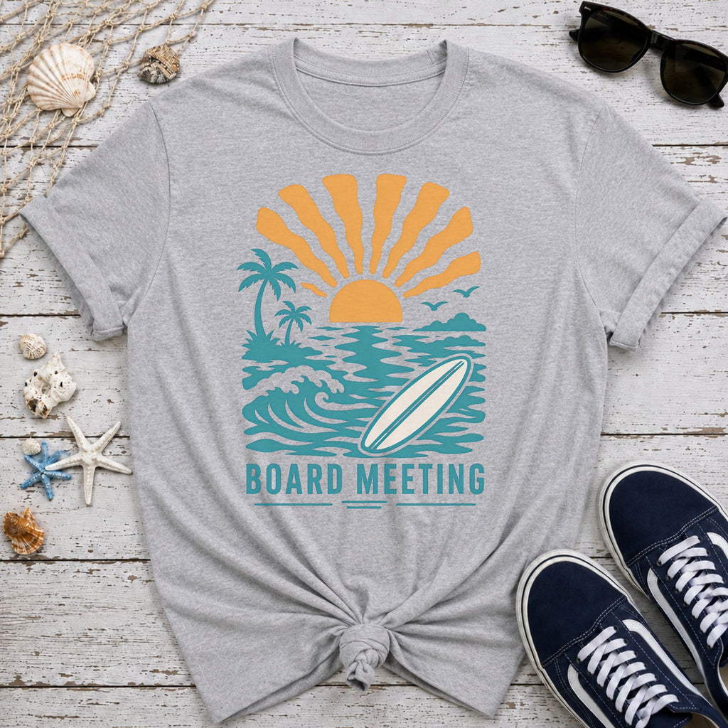Board Meeting Sunset T-Shirt
