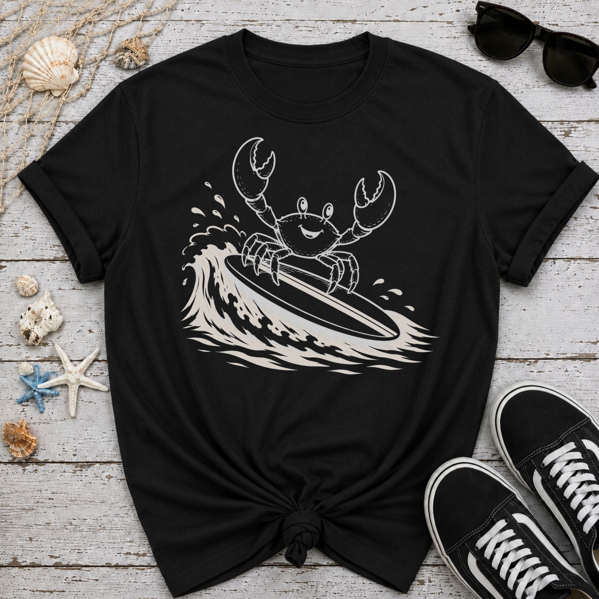 Clive Crab Surfer T-Shirt