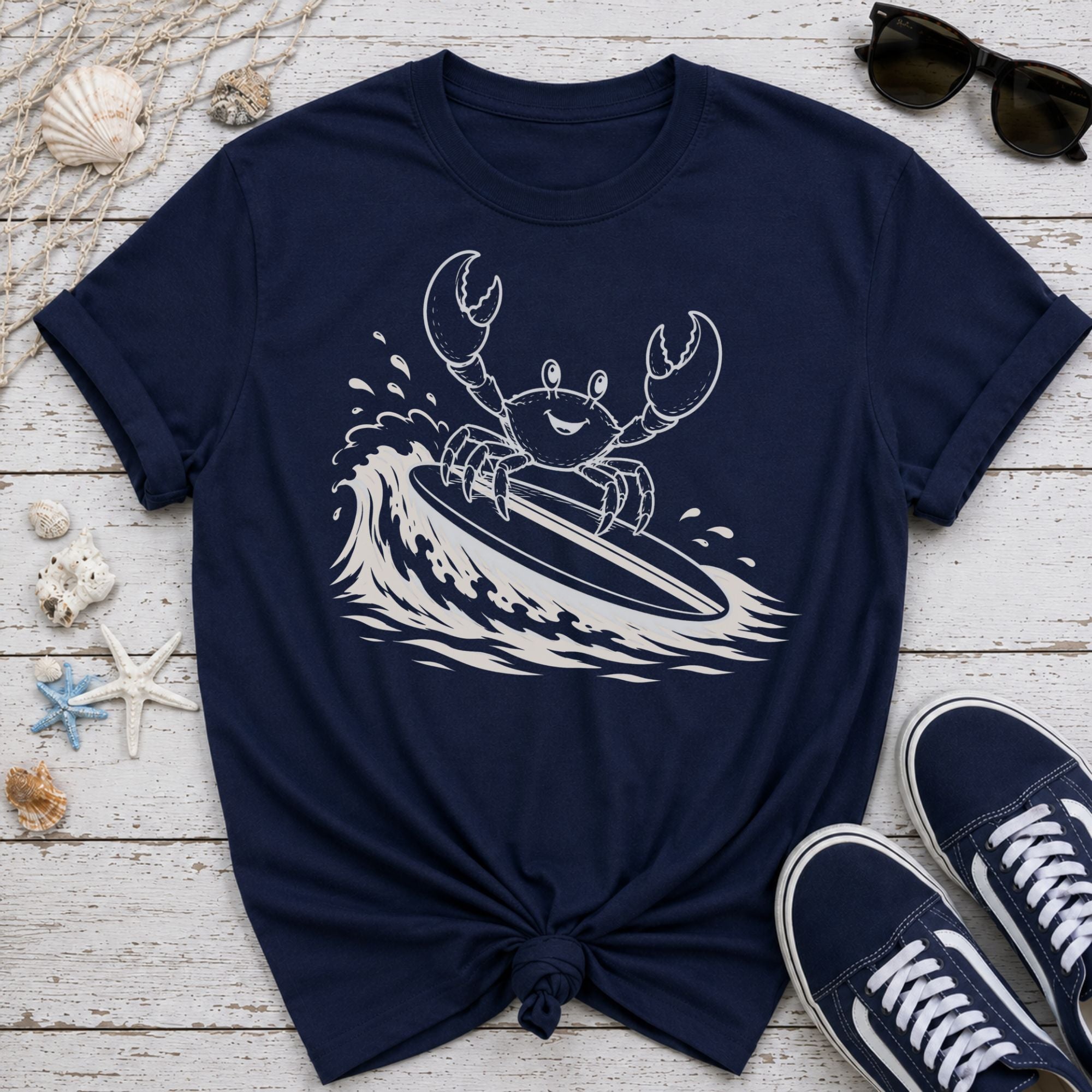Clive Crab Surfer T-Shirt