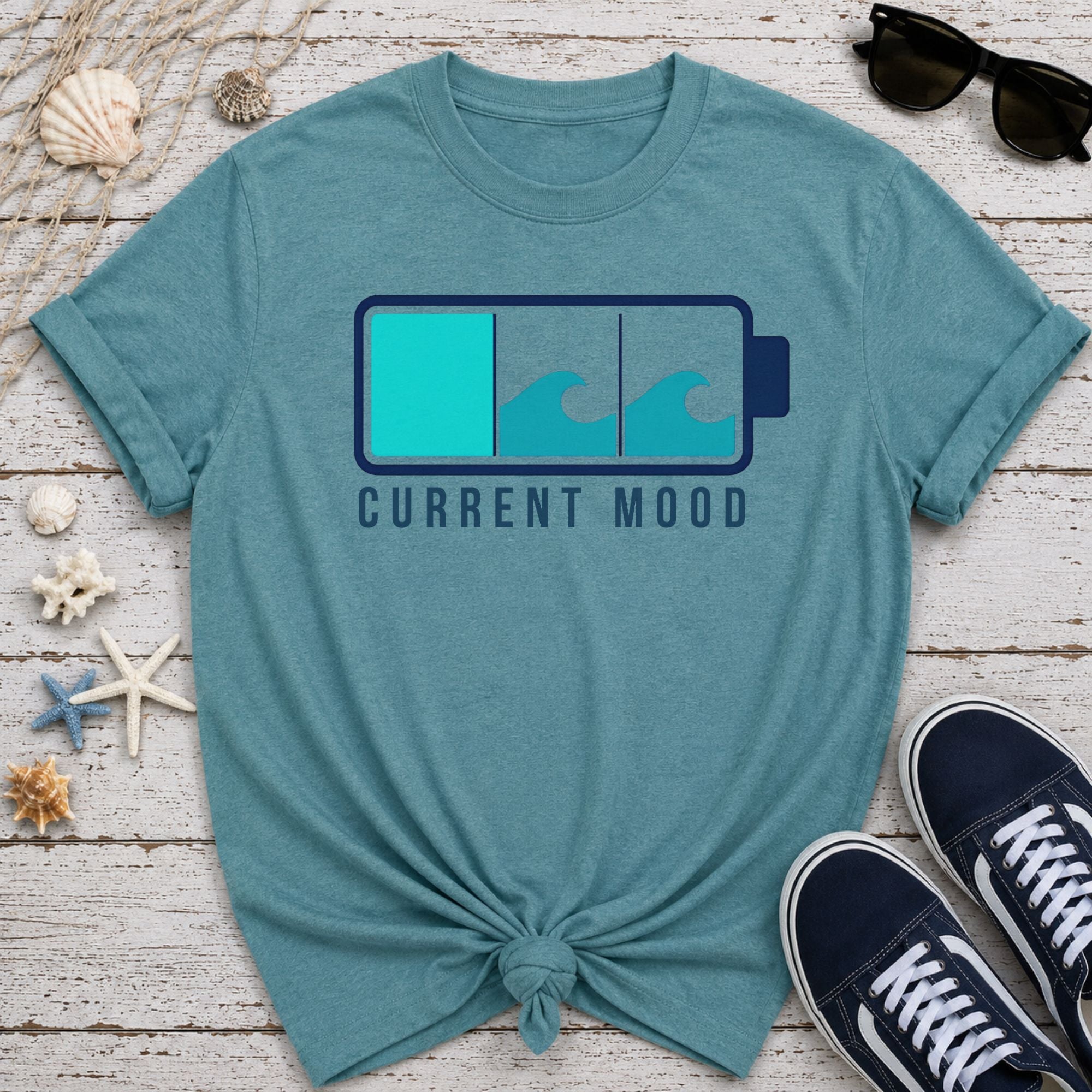 Current Mood - Cyan T-Shirt