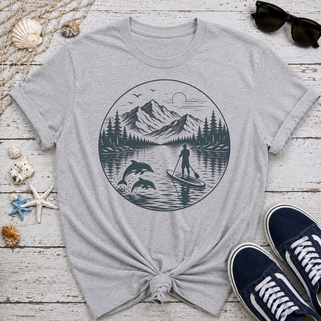 Dolphin Paddle T-Shirt