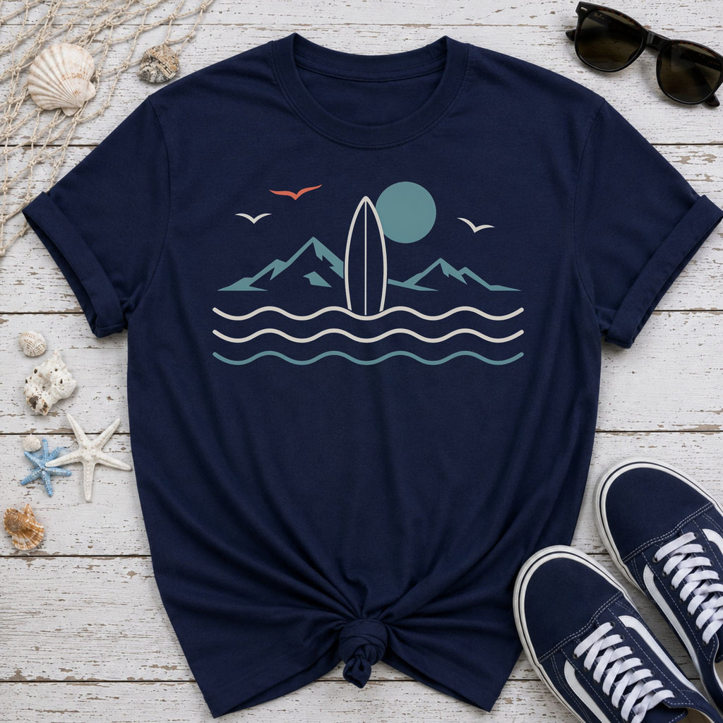 Free With The Board & Birds T-Shirt