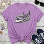 Great White Shark Surfer T-Shirt