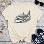 Great White Shark Surfer T-Shirt