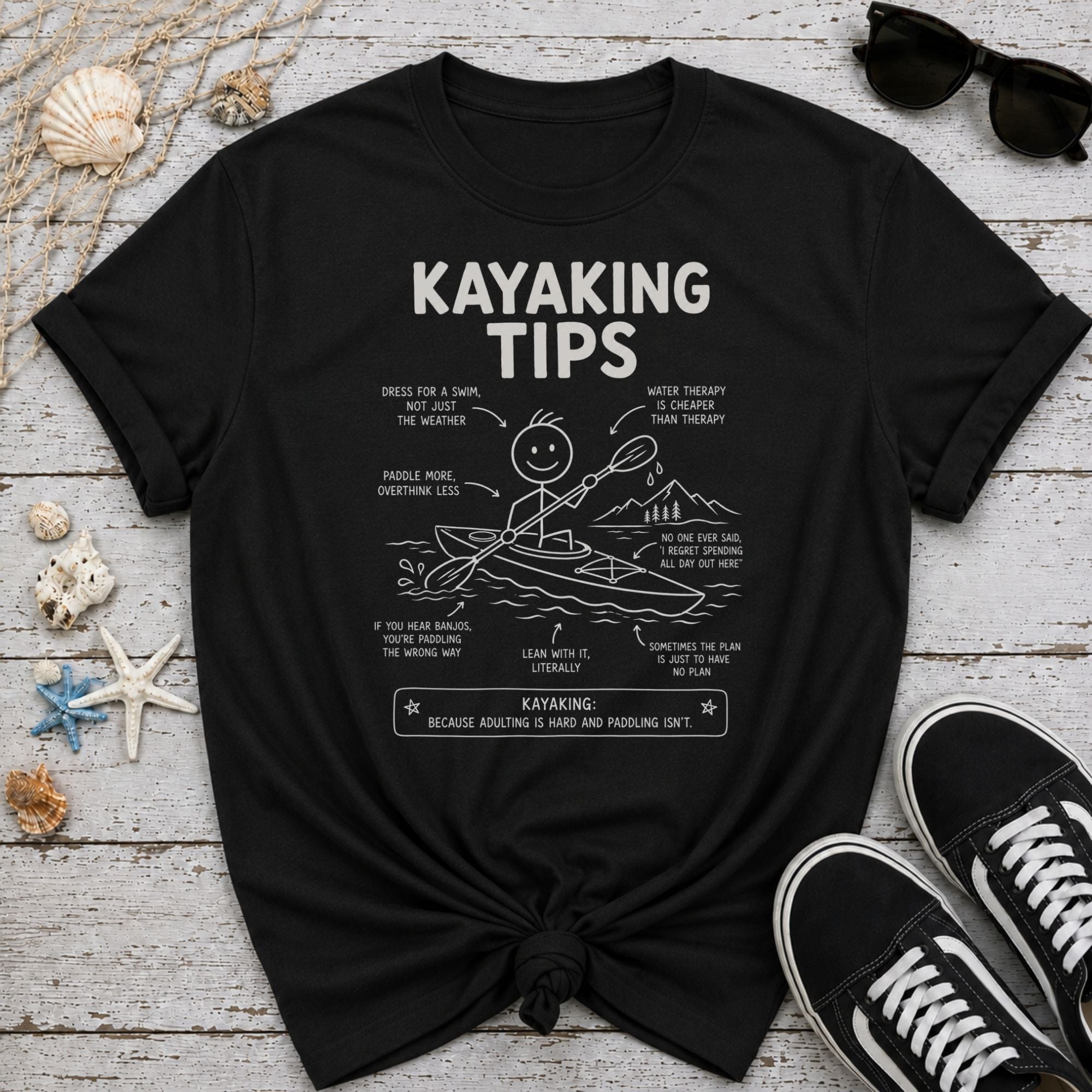 kayaking Tips T-Shirt