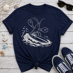 Larry Lobster Surfer T-Shirt