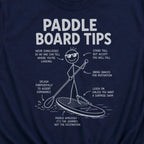 Paddle Board Tips T-Shirt