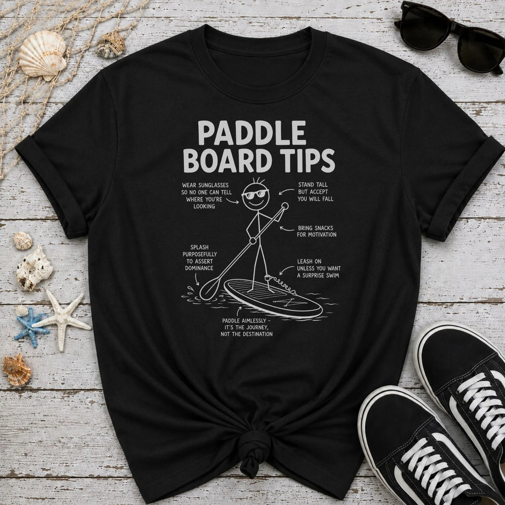 Paddle Board Tips T-Shirt