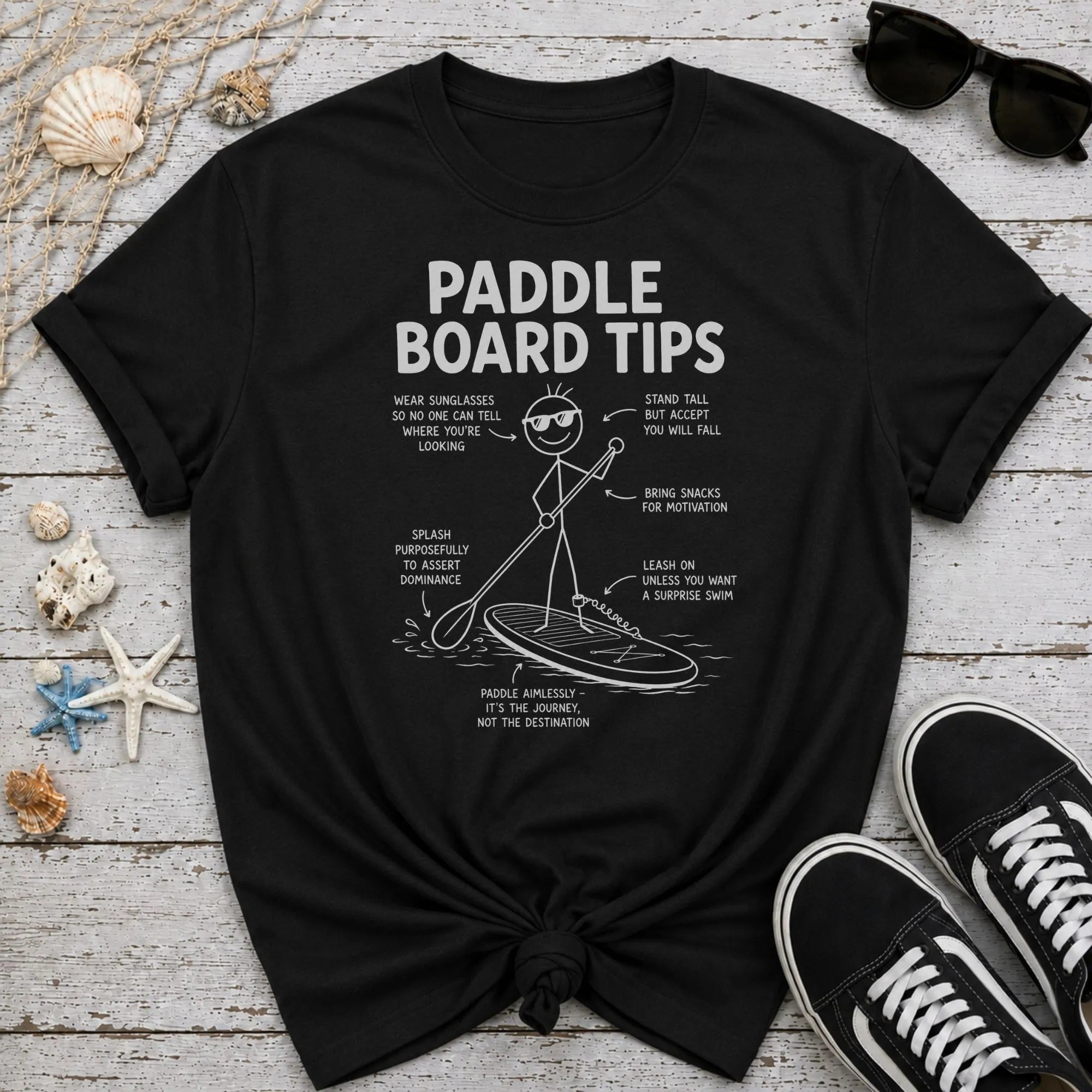 Paddle Board Tips T-Shirt