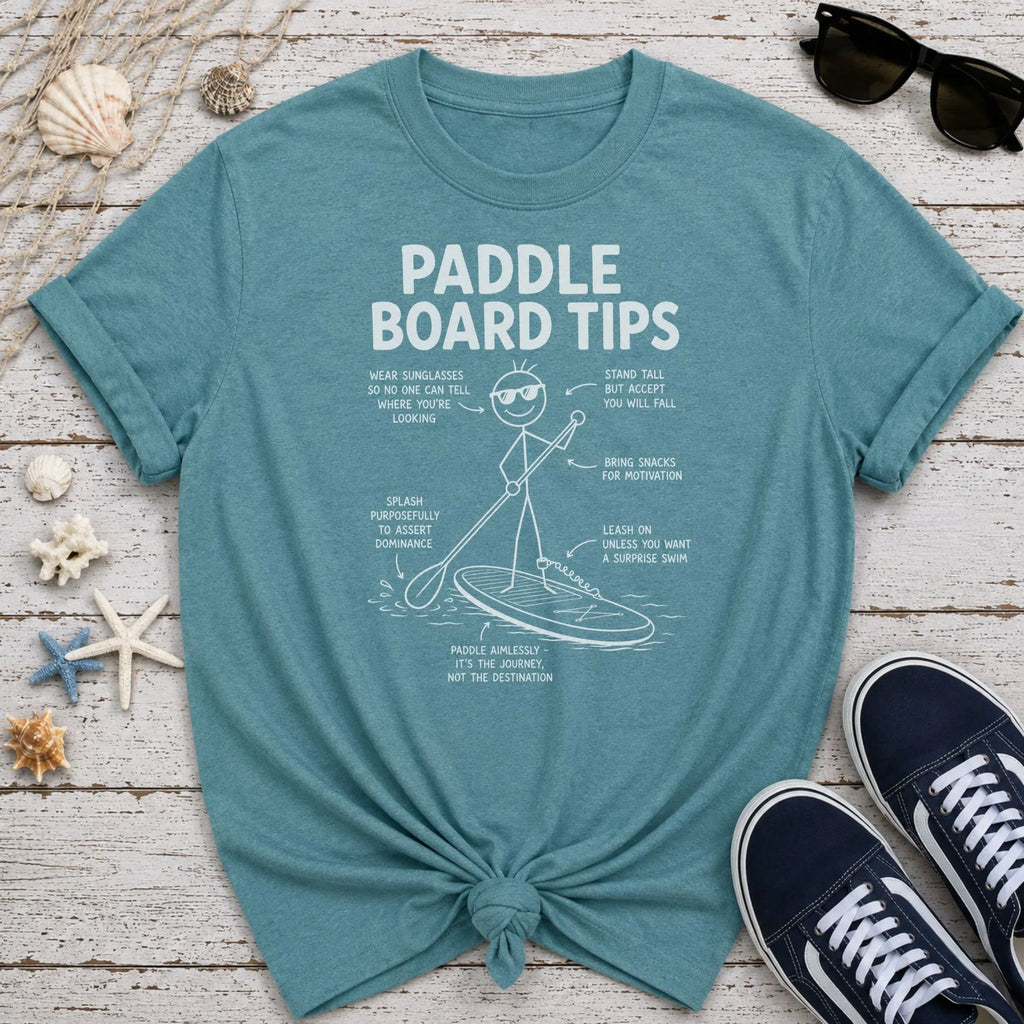 Paddle Board Tips T-Shirt