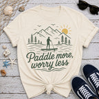 Paddle More Worry Less T-Shirt