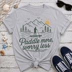 Paddle More Worry Less T-Shirt