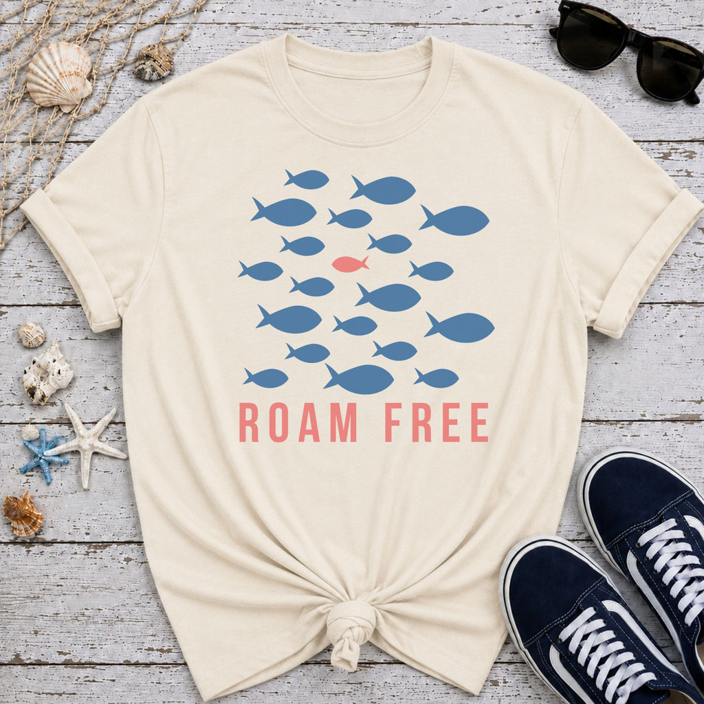 Roam Free Fish T-Shirt