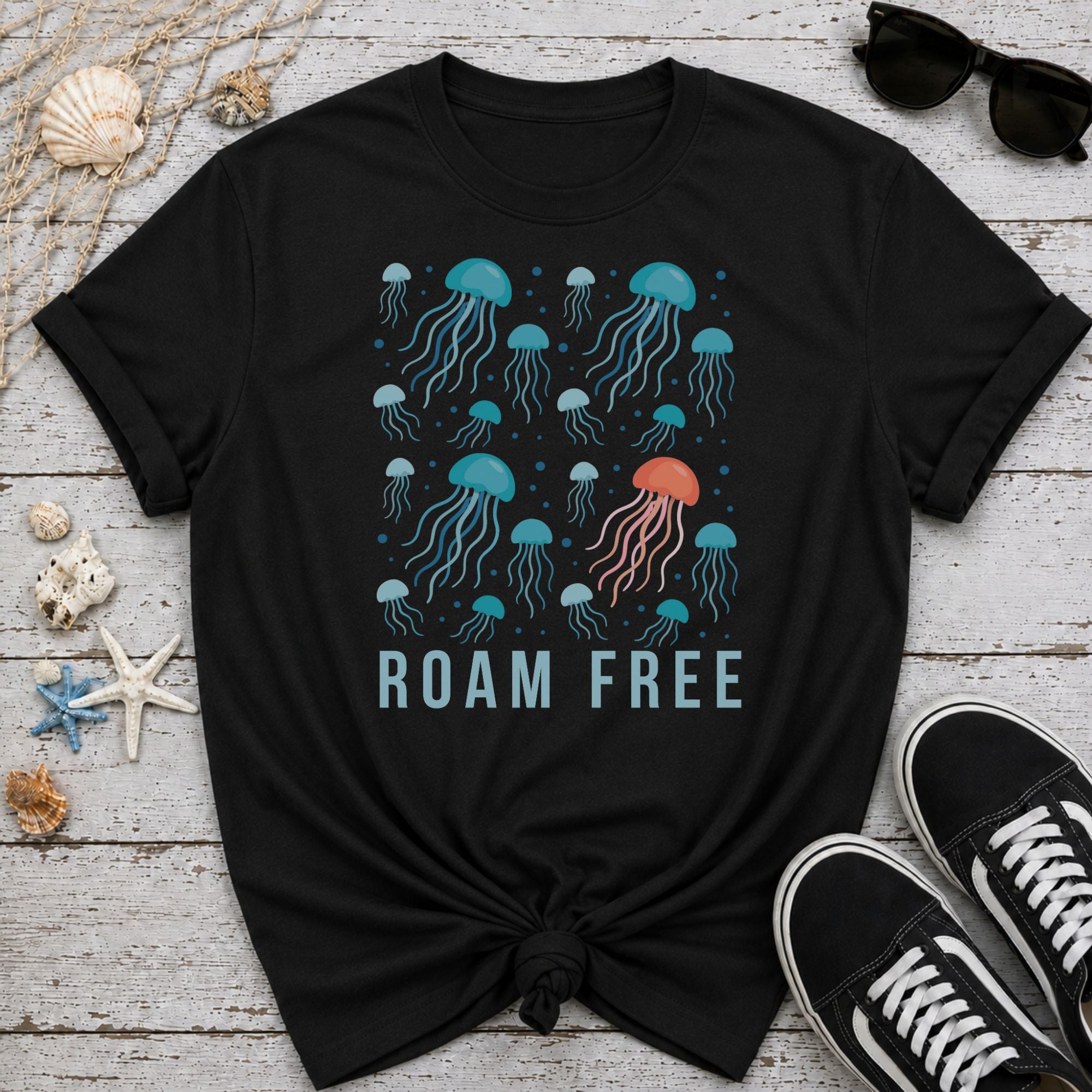 Roam Free Jelly Fish T-Shirt