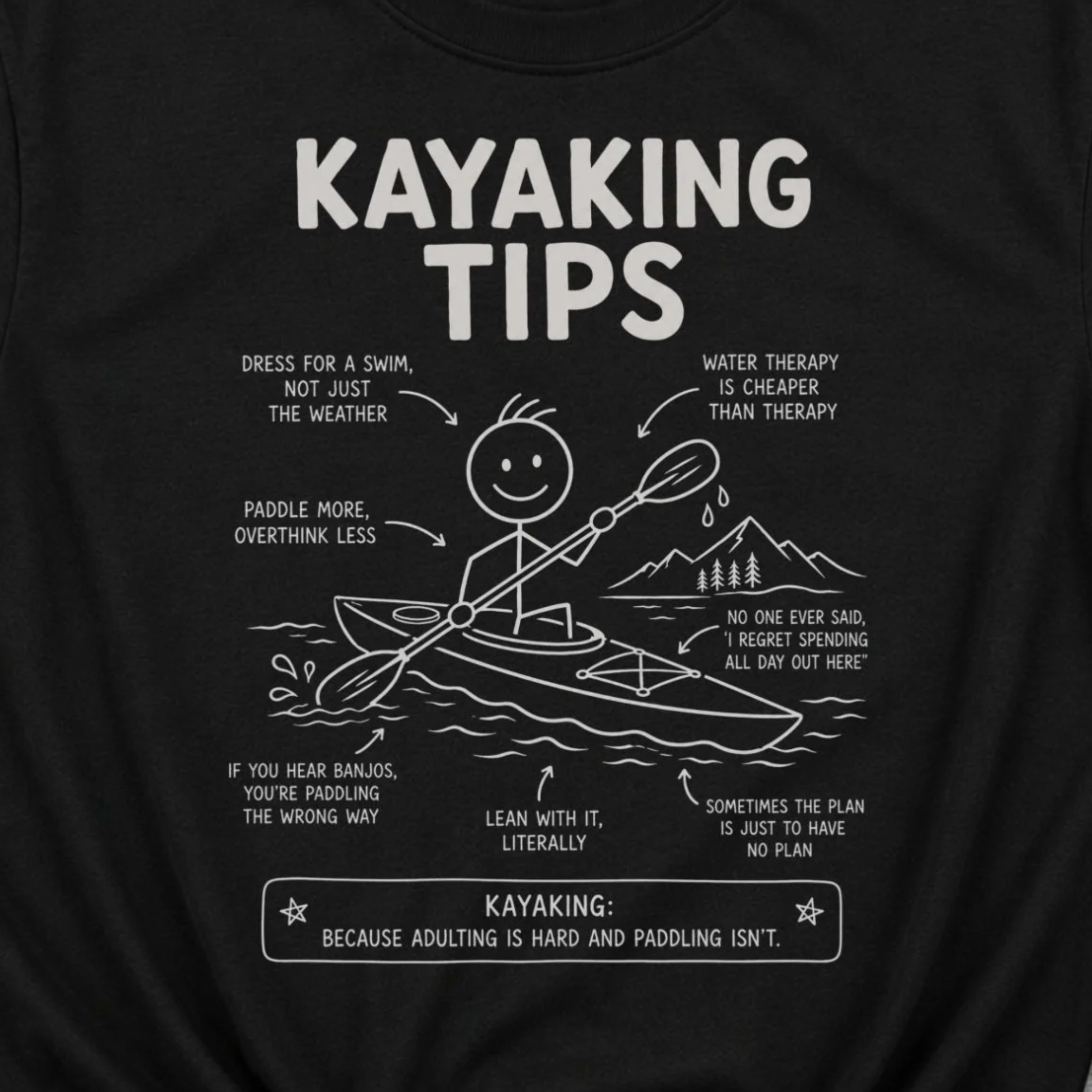 kayaking Tips T-Shirt