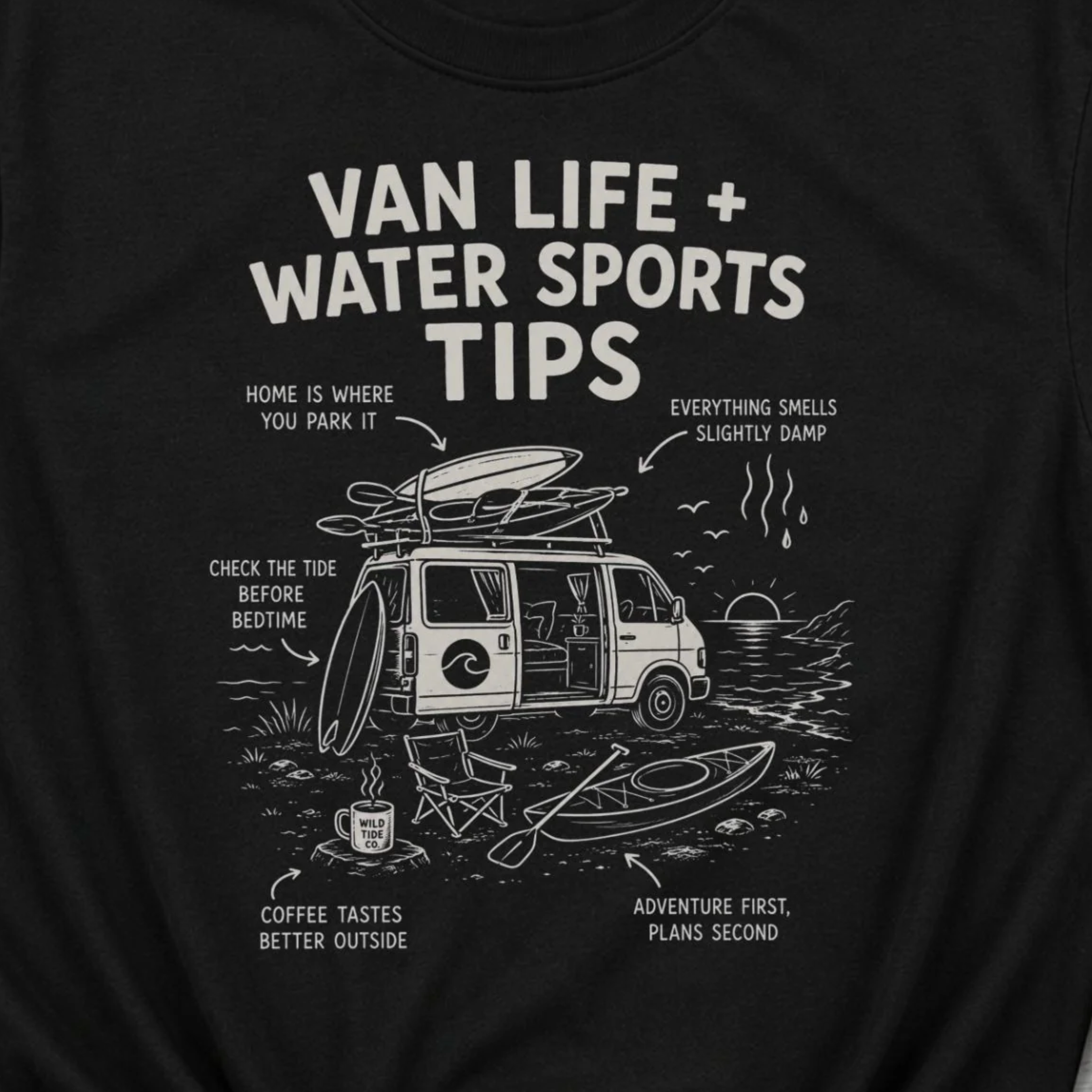 Van Life Tips T-Shirt