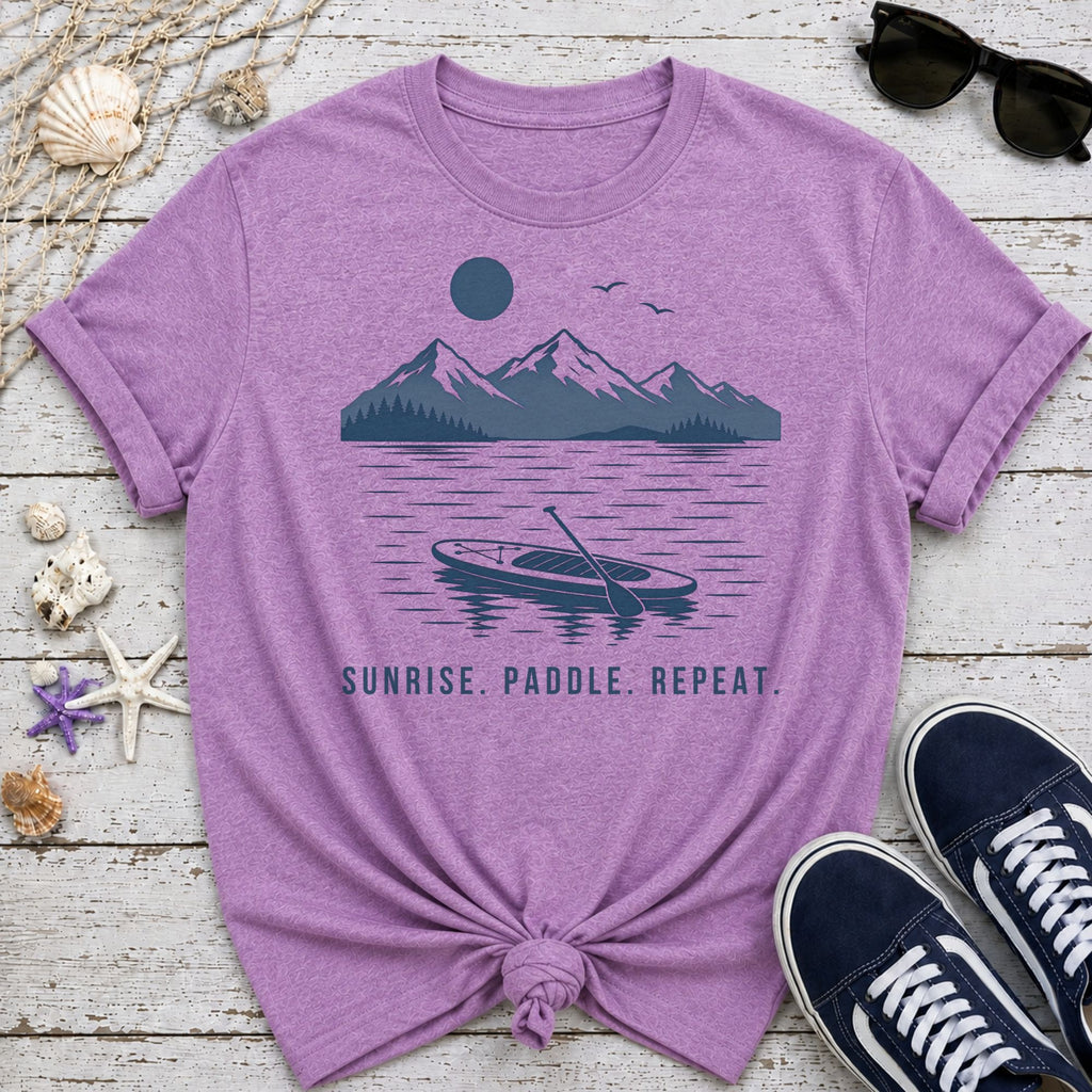 Sunrise. Paddle. Repeat. T-Shirt