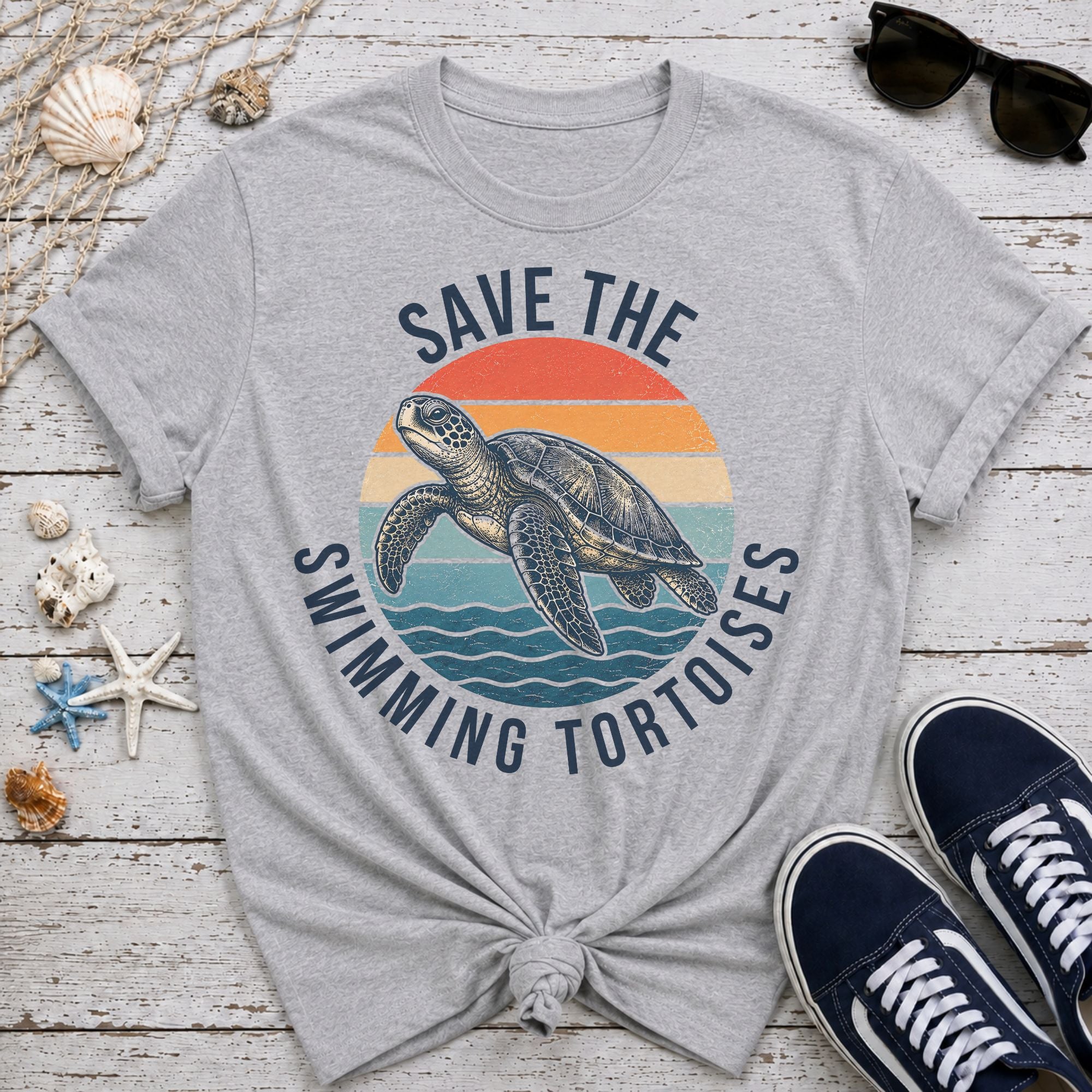 Swimming Tortoises T-Shirt