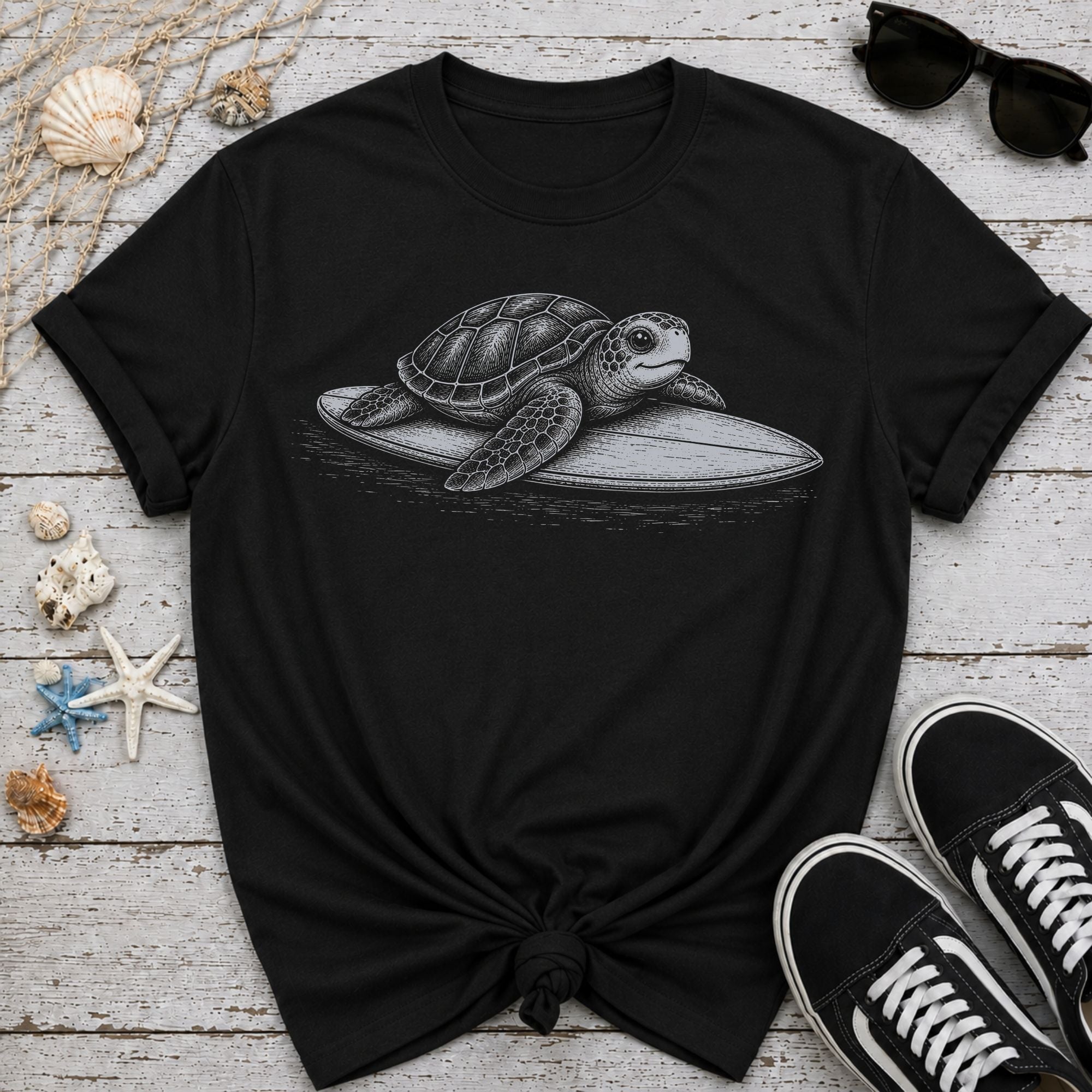 Tobias Turtle Surfer T-Shirt