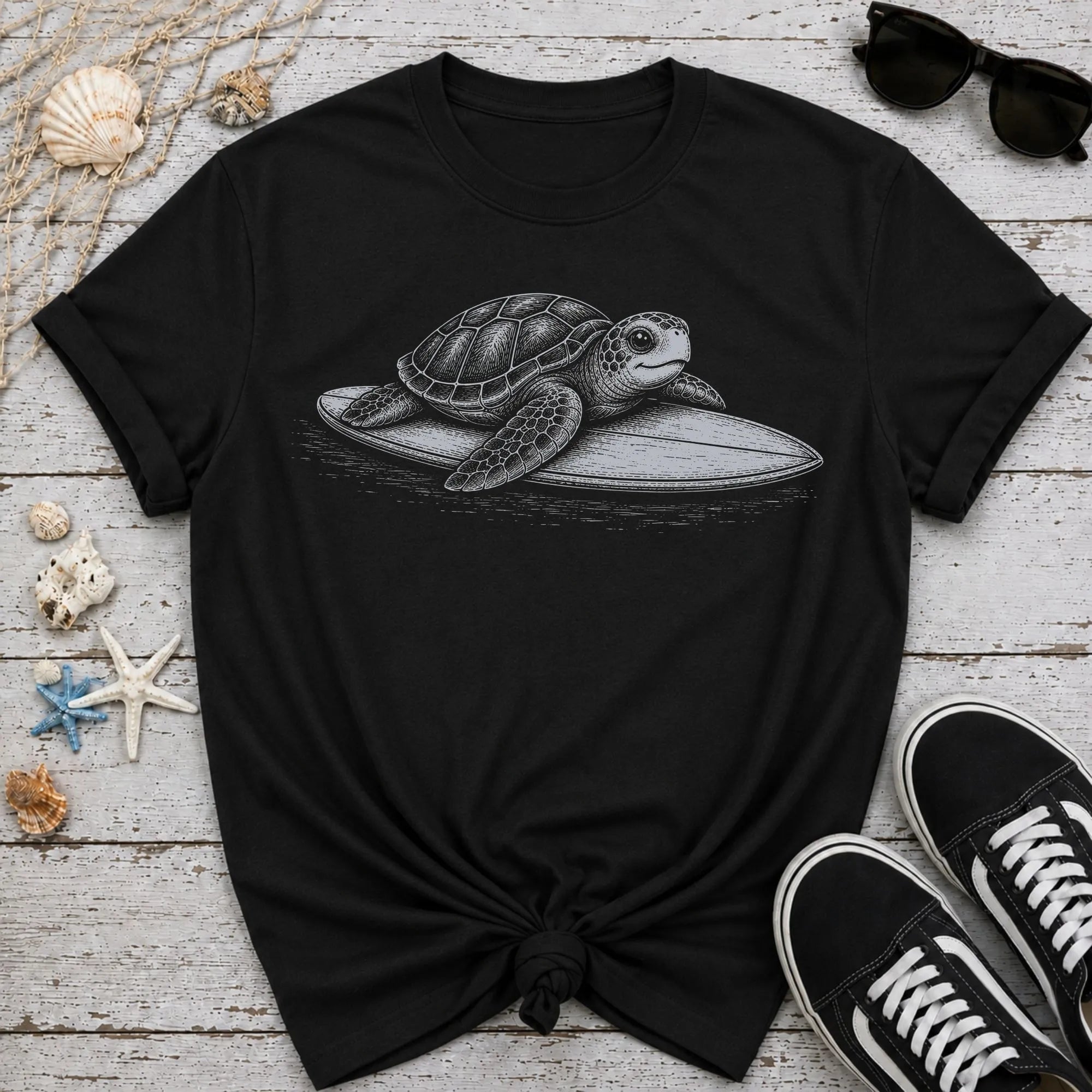 Tobias Turtle Surfer T-Shirt