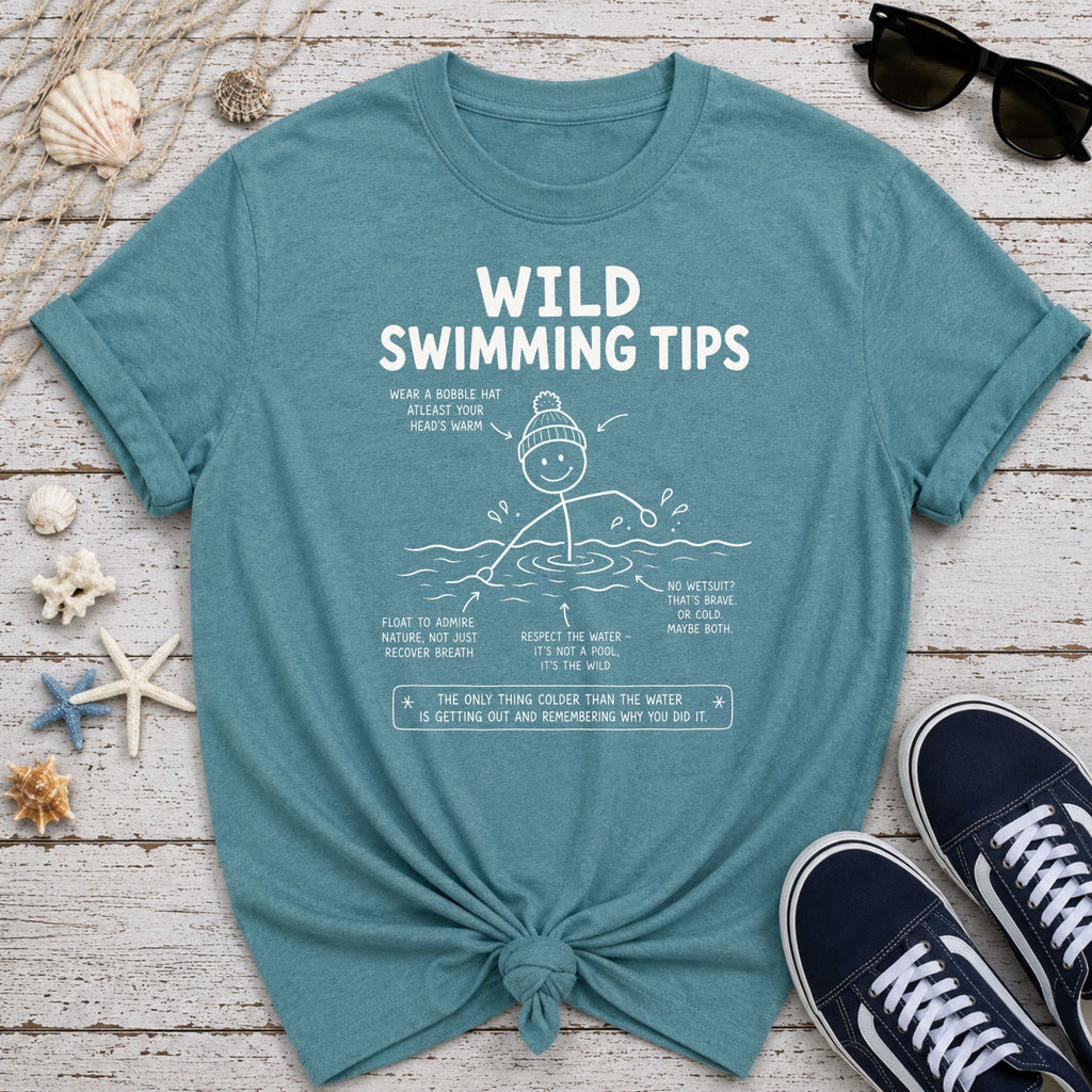Wild Swimming Tips T-Shirt