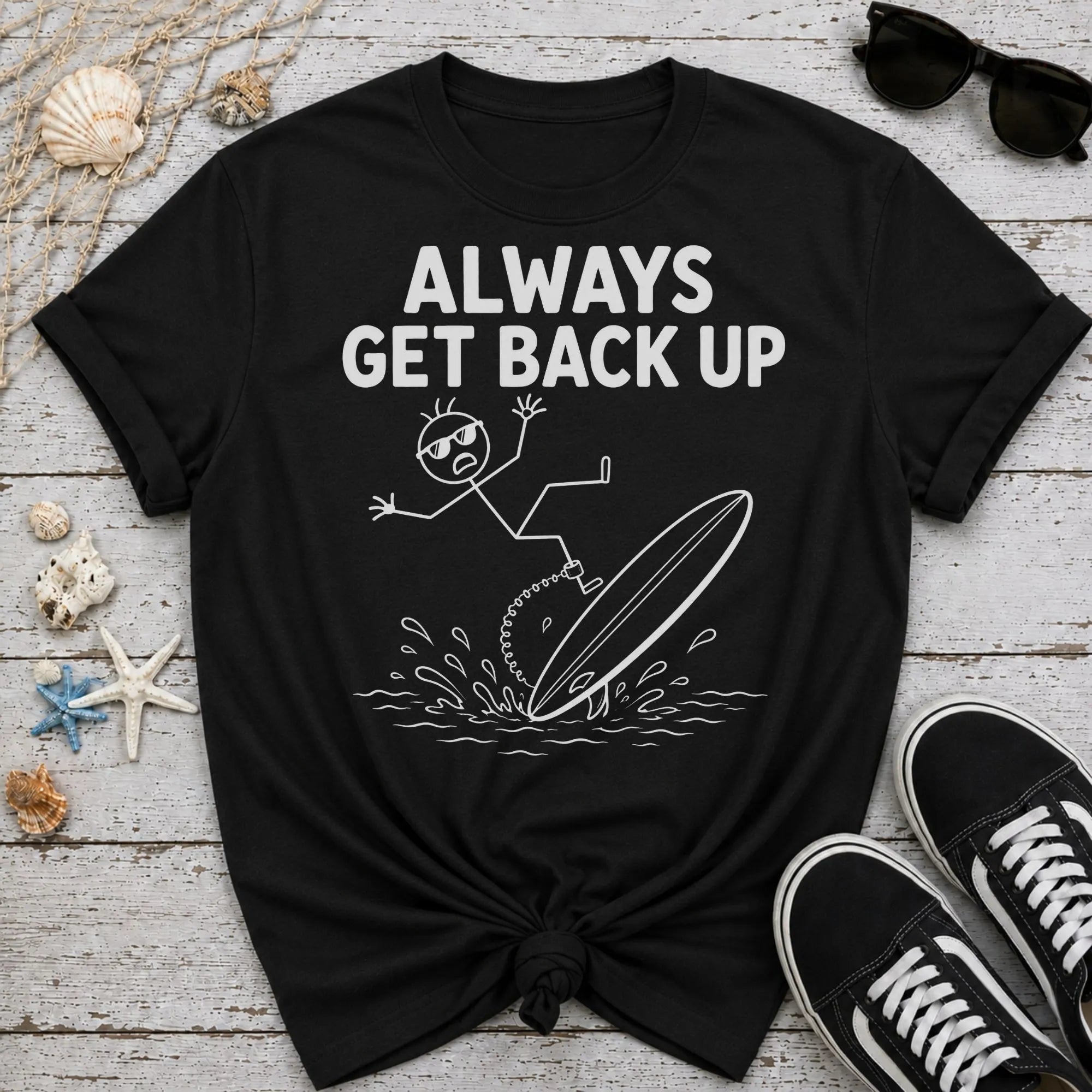 Get Back Up - Surf T-Shirt