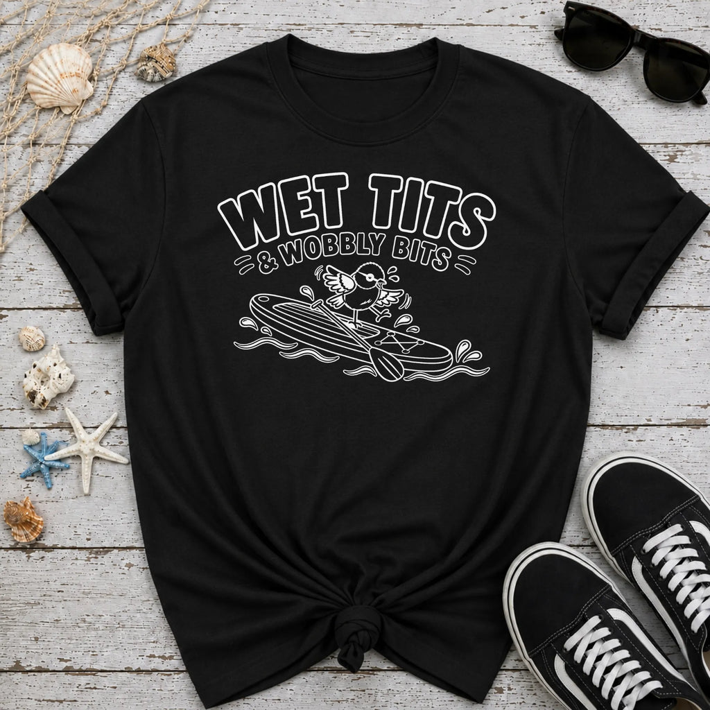 Wet Blue Tits T-Shirt