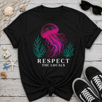 Jellyfish Respect the Locals T-Shirt