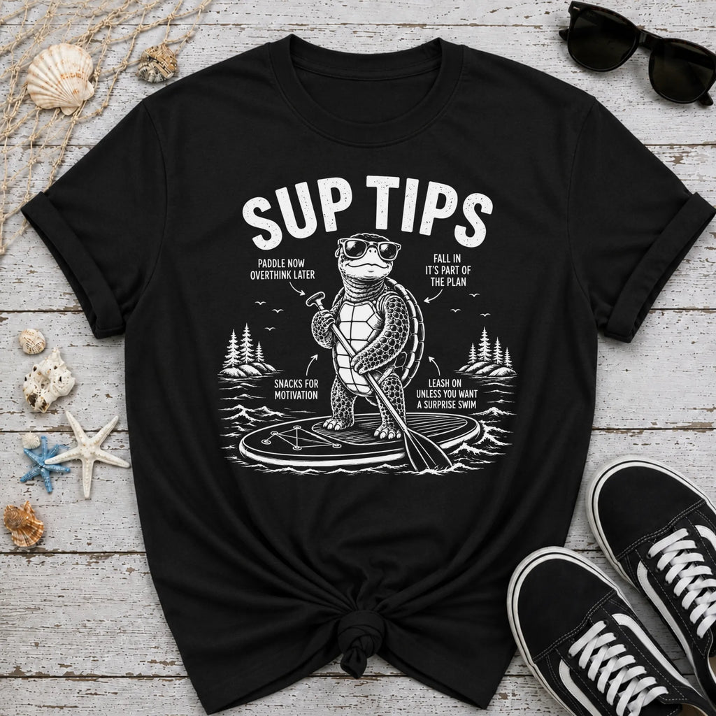 Turtle SUP Tips T-Shirt