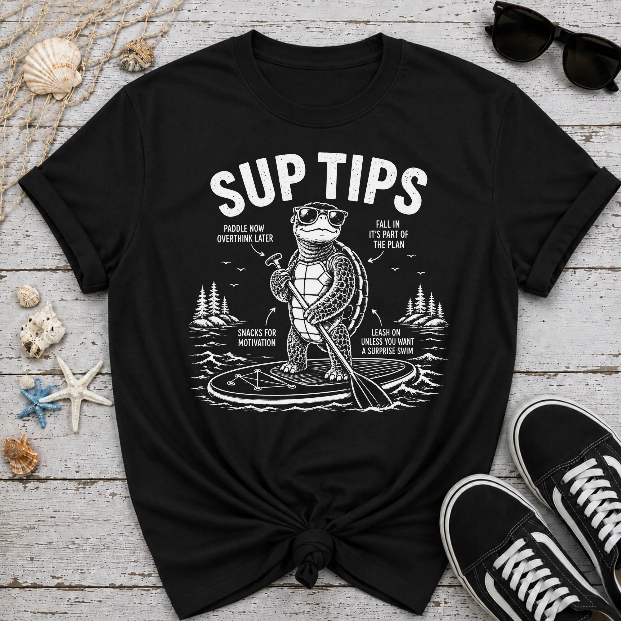 Turtle SUP Tips T-Shirt