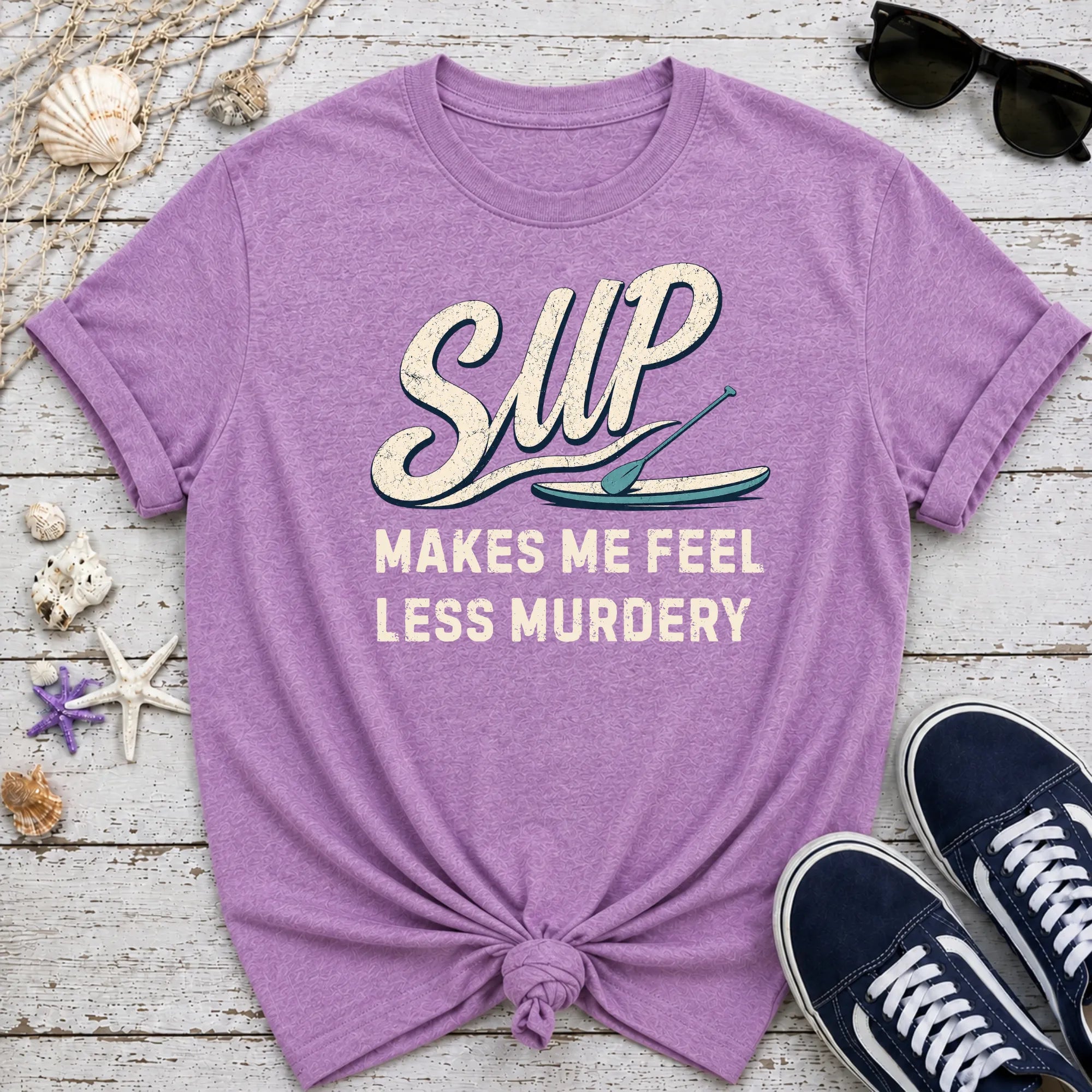 Less Murdery SUP T-Shirt
