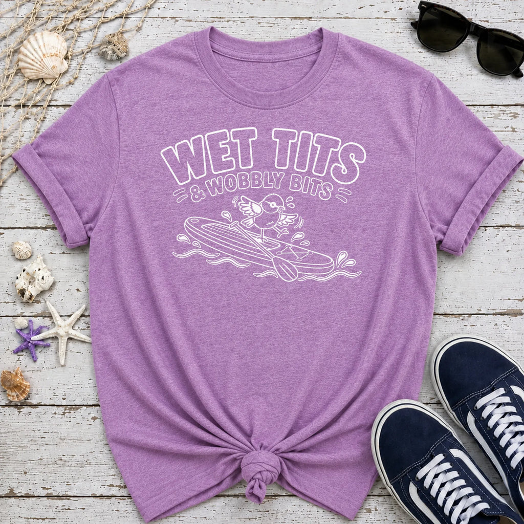 Wet Blue Tits T-Shirt
