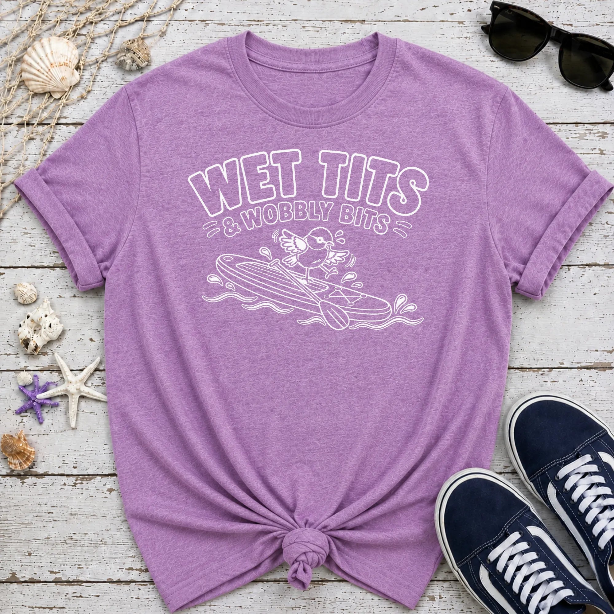 Wet Blue Tits T-Shirt