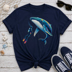 Blue Whale Diving T-Shirt
